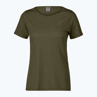 Дамска тениска за бягане SCOTT Endurance Lt fir green
