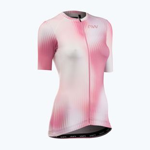 Дамска тениска за колоездене Northwave Blade dusty malva