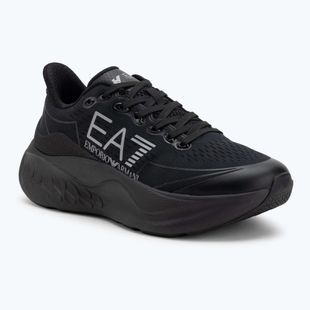Обувки EA7 Emporio Armani Wave Cracking full black / silver