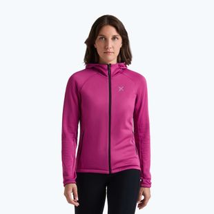 Дамски суитшърт Montura Fadis Grid Hooded Maglia baton rougue