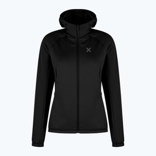 Дамски суитшърт Montura Fadis Grid Hooded Maglia black