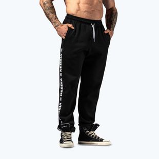 Мъжки панталони за тренировка NEBBIA Hero black