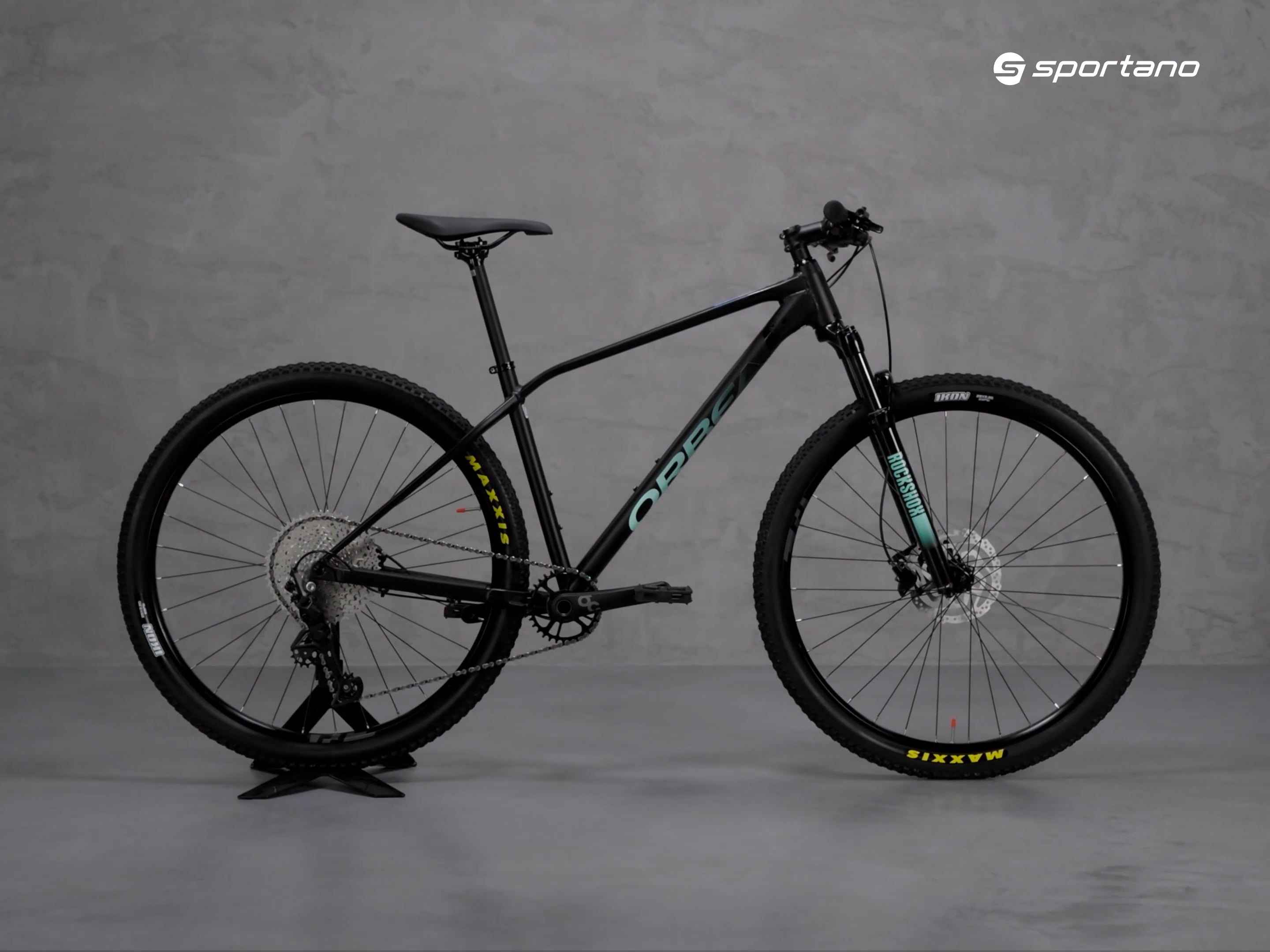 Планински велосипед Orbea Alma H50 черен/зелен