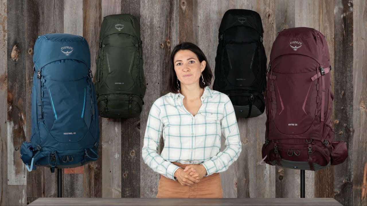 Мъжка раница за трекинг Osprey Kestrel 38 l black